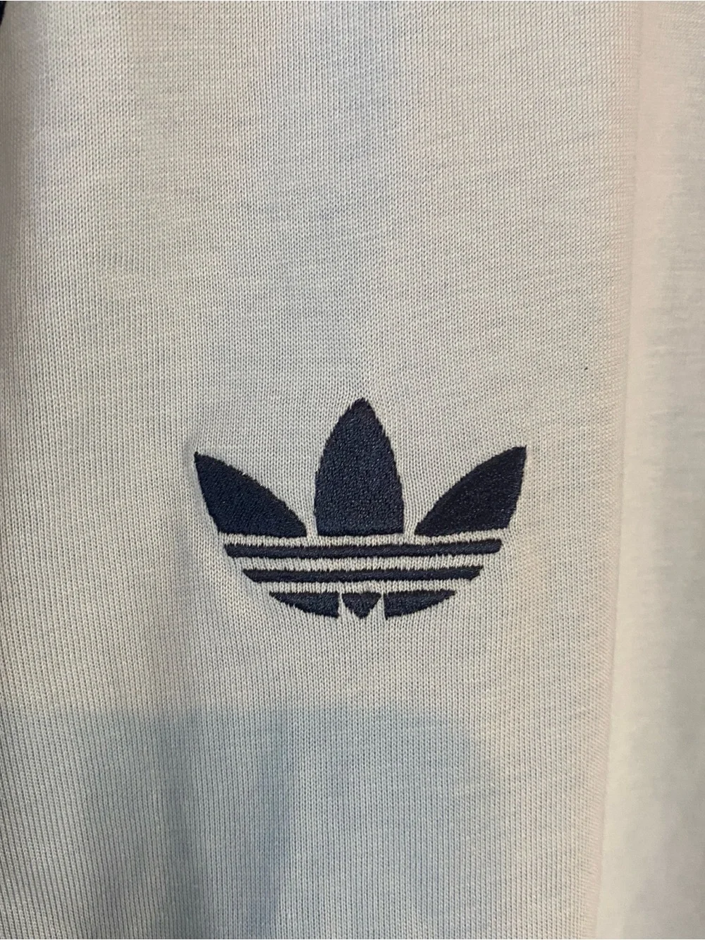 Adidas X Oasis Originals Tour 3-Stripes Long Sleeve T-shirt Blue KT3427 - Large
